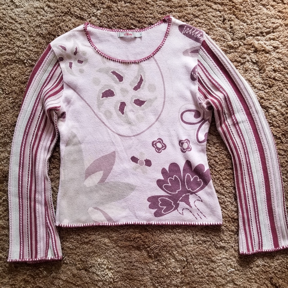 Cute retro girls top